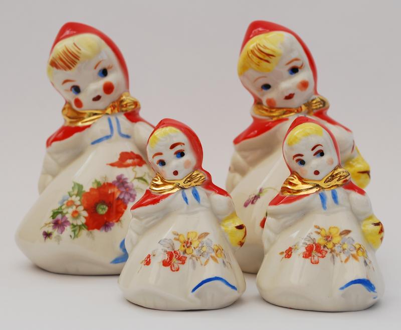 Little Red Riding Hood Salt and Pepper Shakers